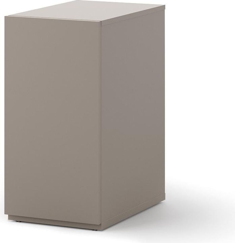 Furniture24 Schreibtischcontainer Woow Wo-08 Standcontainer 34 X 66 X 50 Cm - Grau