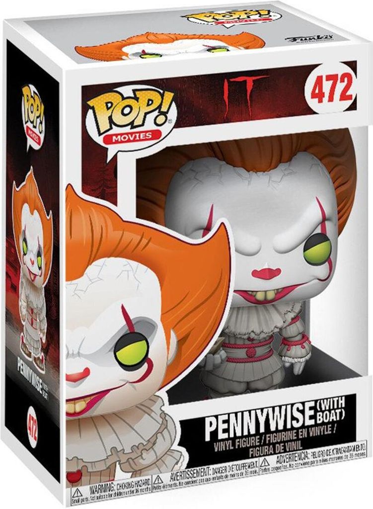 IT - Pennywise (with Boat) 472 - Funko Pop! - Vinyl Figur