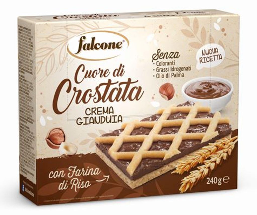 Torte mit Walnusscreme Crostata crema gianduia 240g - Produktbild 