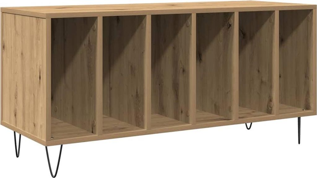 Schallplattenschrank Altholz 100 x 38 x 48 cm Holzwerkstoff