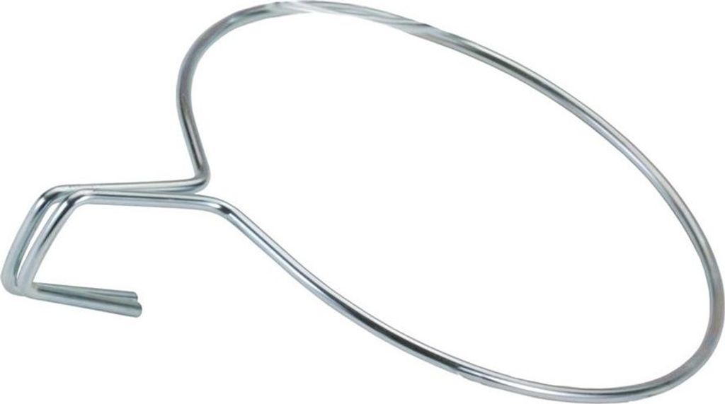 Support Jardinière Balcon Sauvic Acier Zingué Blanc, Image du produit 