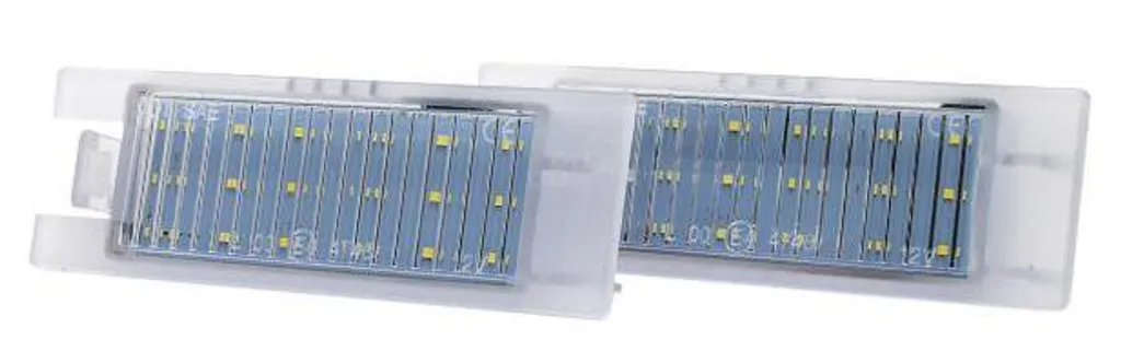 Feu de plaque LED 6000K AMiO 04561 pour OPEL Corsa D haute luminosité