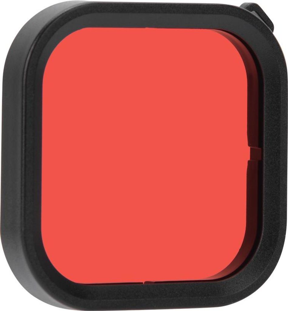 ABS Staubdichtes Foto Wasserdichtes Gehäuse Gehäuse Tauchlinsenfilter Tauchzubehör für GoPro 8Red