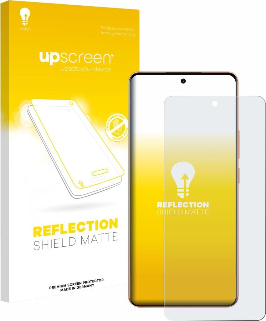 upscreen Schutzfolie für realme P4 Pro Displayschutz Displayschutzfolie Folie Matt Entspiegelungsfolie