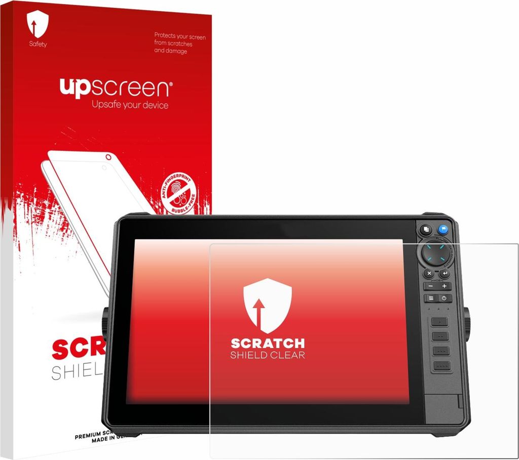 upscreen Schutzfolie für Lowrance HDS-12 Pro Displayschutz Displayschutzfolie Folie Klar Transparent