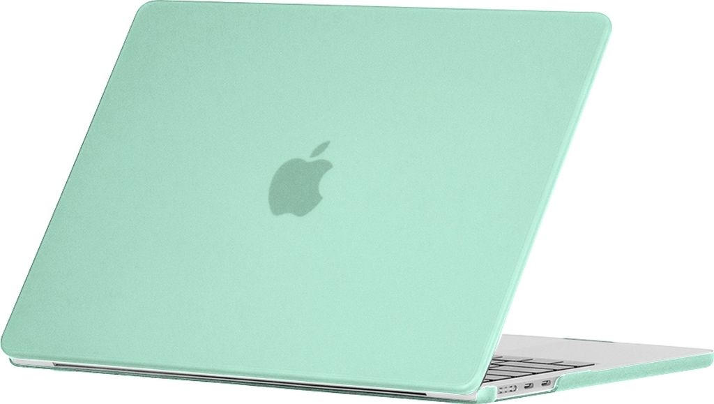 Mobigear Matte MacBook Air 13 Zoll (2022-2025) Hardcase Hülle MacBook Case - Grün - Model A2681 / A3113 / A3240