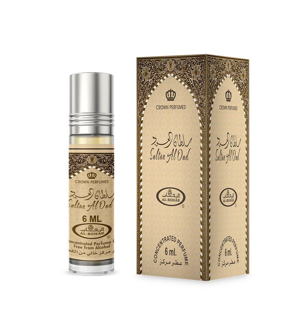 Al-Rehab Roll On Parfumöl SULTAN AL OUD 6ml Produktbild 