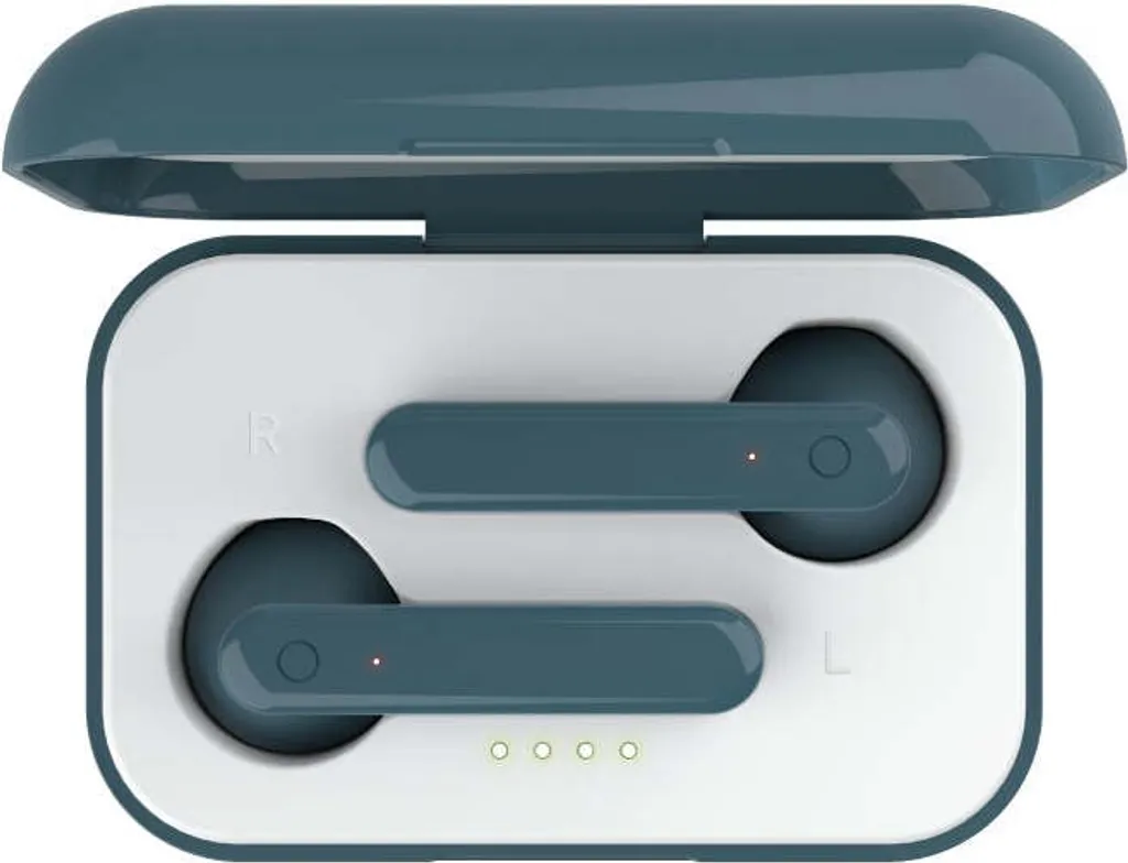Écouteurs Bluetooth Trust Primo Touch Bleus : Parfaits pour le Sport