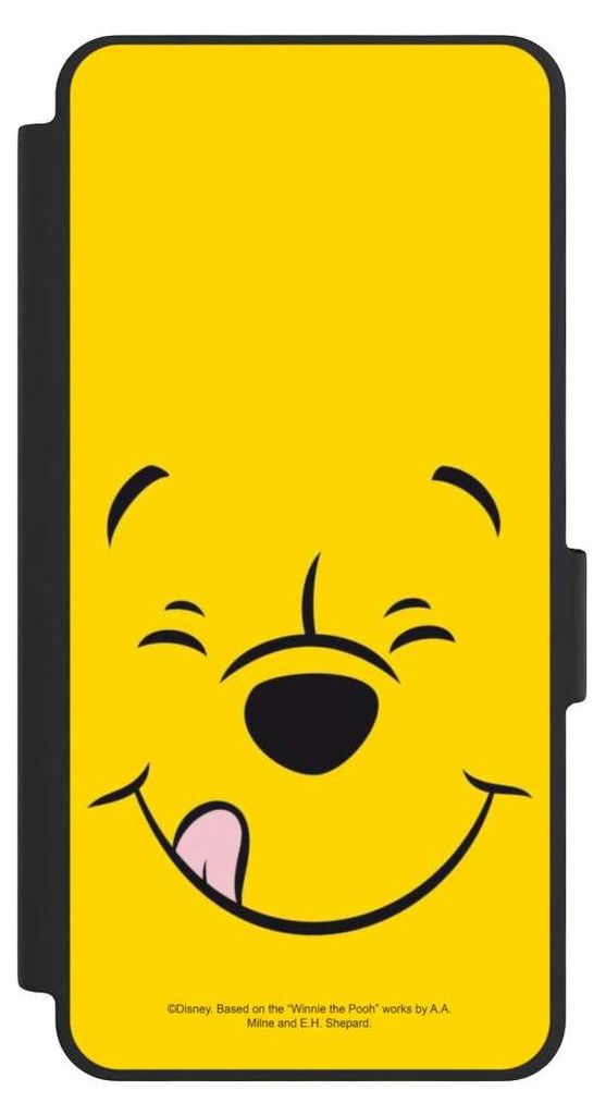 NIVOCASE Klapphülle für Samsung Galaxy S26 Handyhülle aus Kunst Leder NIVOflip schwarz Disney Offizielles Lizenzprodukt Winnie Puuh