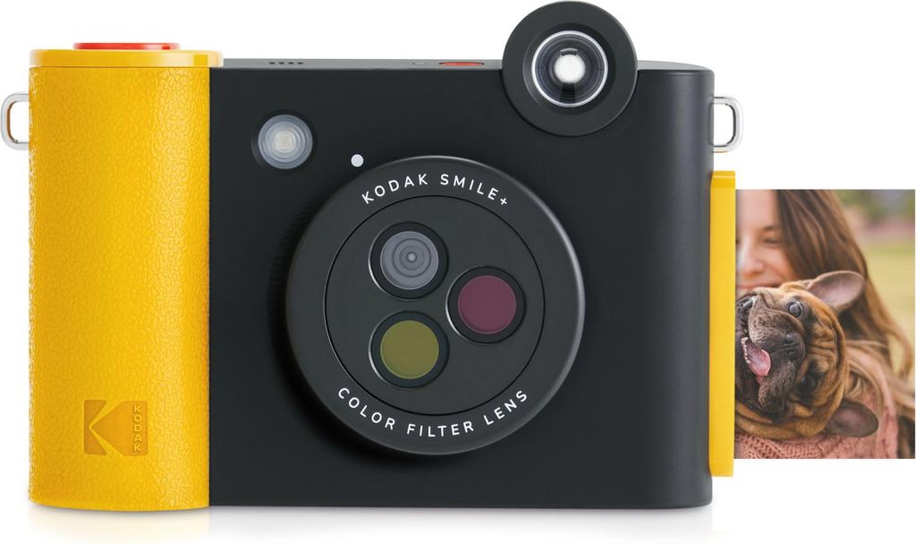 Kodak Smile+, 50,8 x 76,2 mm, Schwarz, Gelb, Filter, Produktbild 