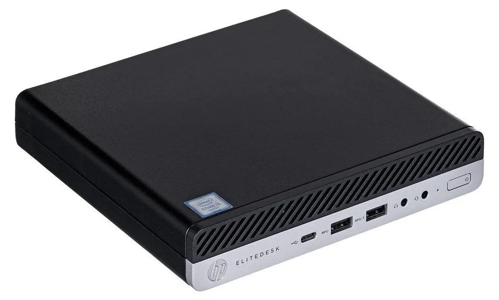 PC de Bureau pour Télétravail HP EliteDesk 800 G3 Micro i3 8Go SSD Windows 10