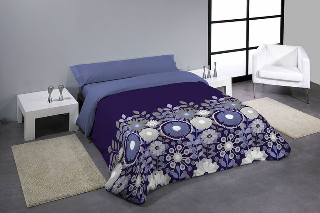 Bettbezug Set Hosteline LIBRE Blau 90cm Bett 3 Stück