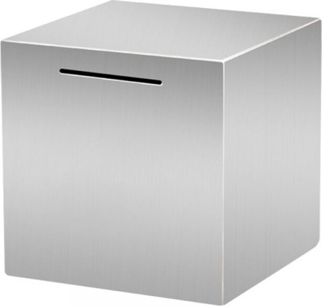 Sicheres Sparschwein aus Edelstahl, Safe Money Parking Bank für Kinder, kann nur das Sparschwein retten, das nicht herausgenommen werden kann (15 ...