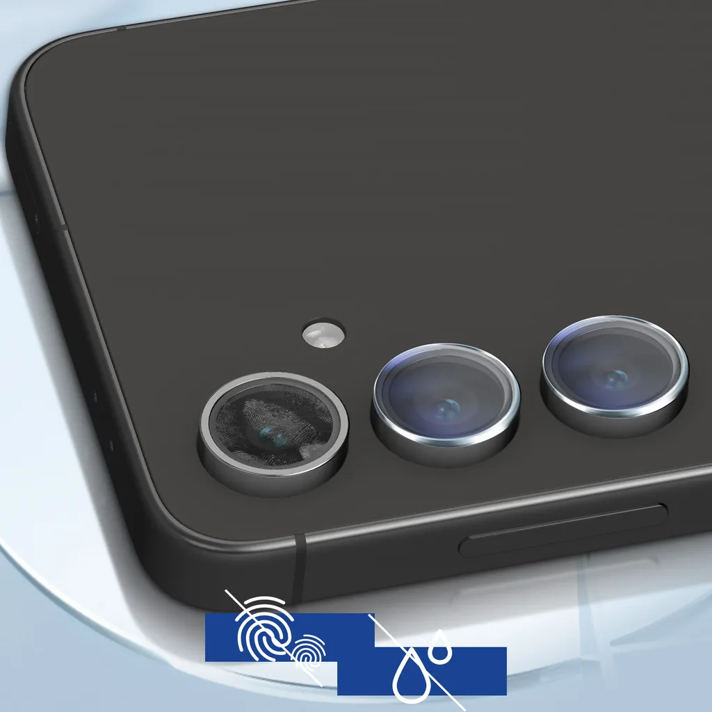 3mk Lens Protection per Galaxy S24 FE - Vetro Ibrido Anti-Graffio 6H - 6