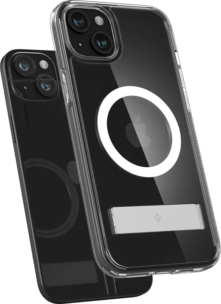 Coque iPhone 15 Plus avec Support Intégré et Technologie MagSafe Spigen