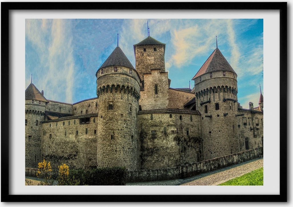 Bild - Bilder - Bilderrahmen - 70 cm x 50 cm - MDF-Rahmen, Produktbild 