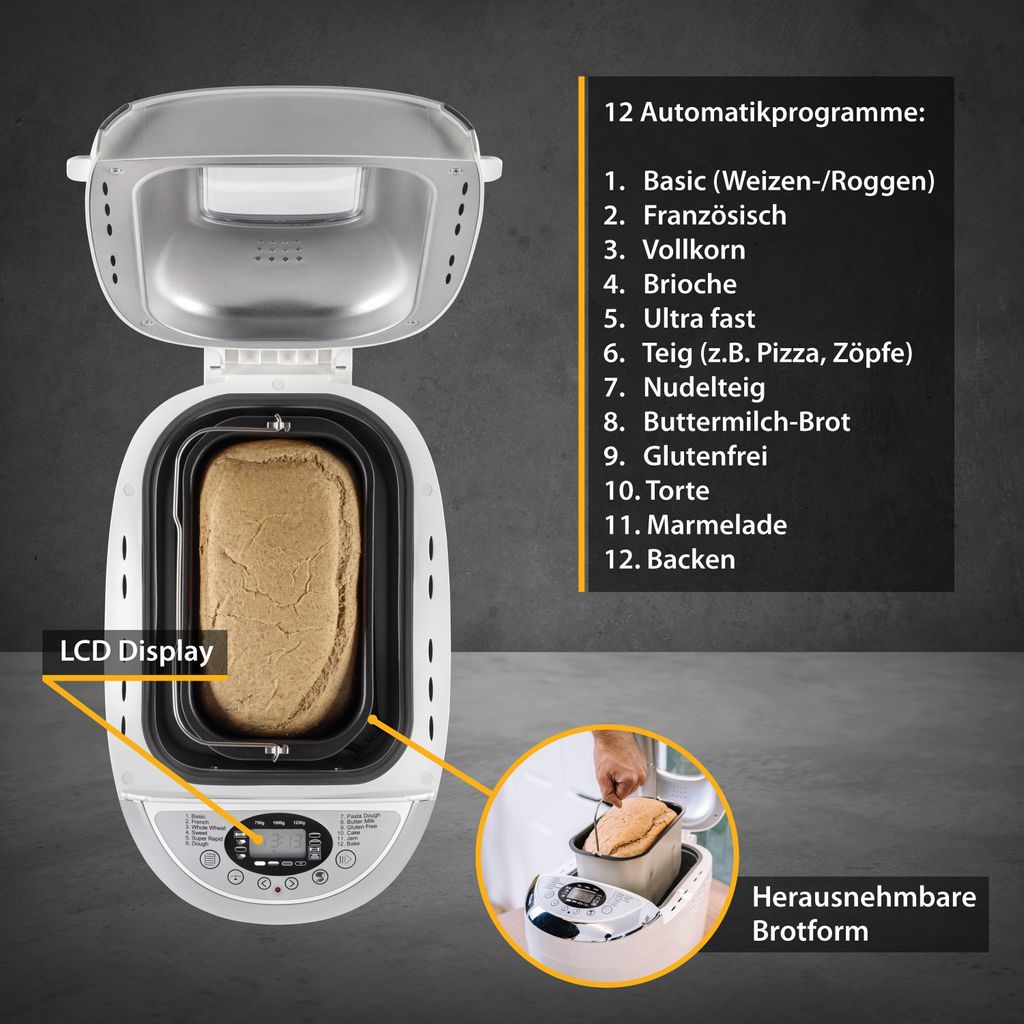 Beste broodbakmachine 2025 - Doe de beste aankoop