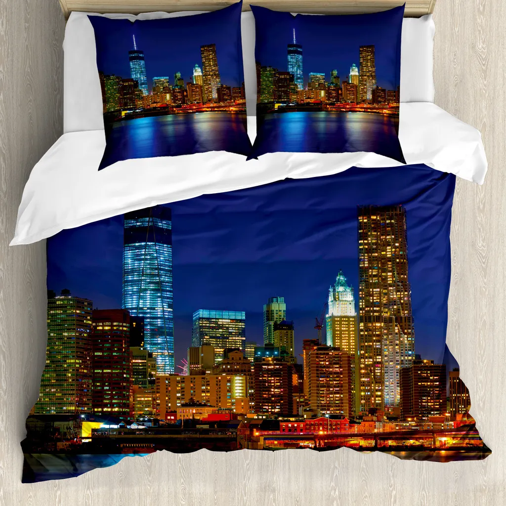 Copripiumino Skyline Manhattan 200x200: Design Urbano ABAKUHAUS