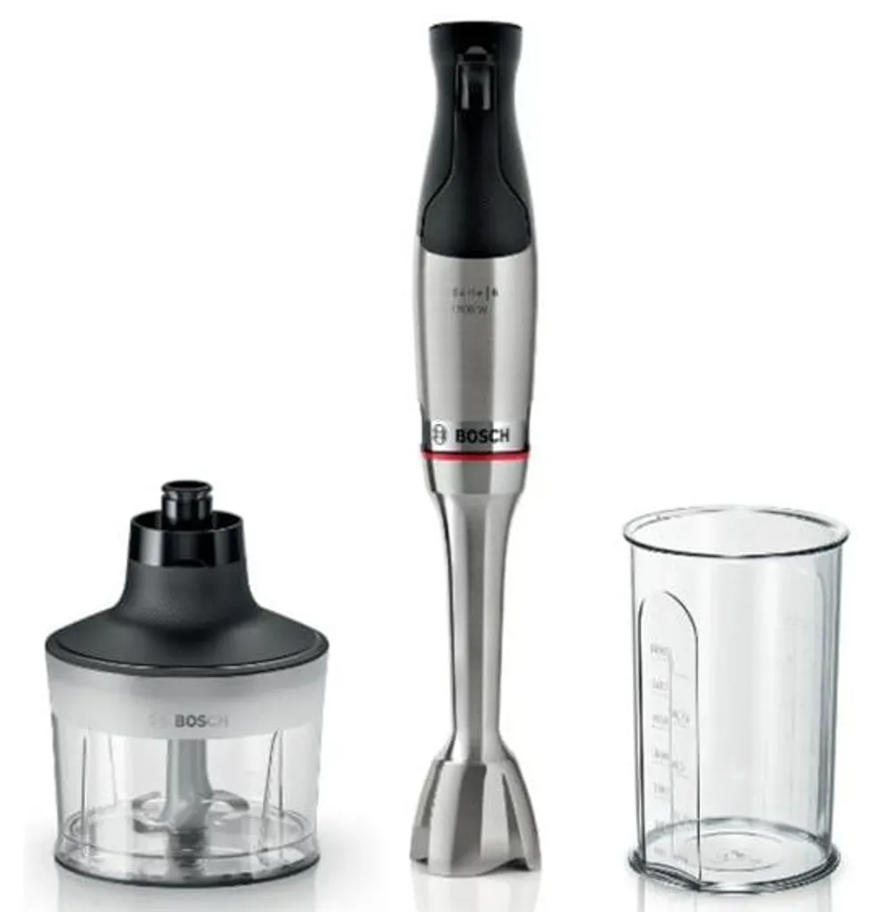 Mixeur Plongeant Bosch Serie 6 MSM6M830 Batteur à Main 1200W en Inox