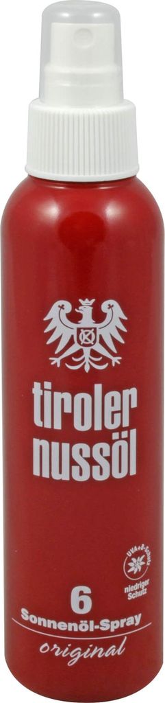 Tiroler Nussöl original Sonnenöl Spray Wf LSF 6, 150 ml Lösung