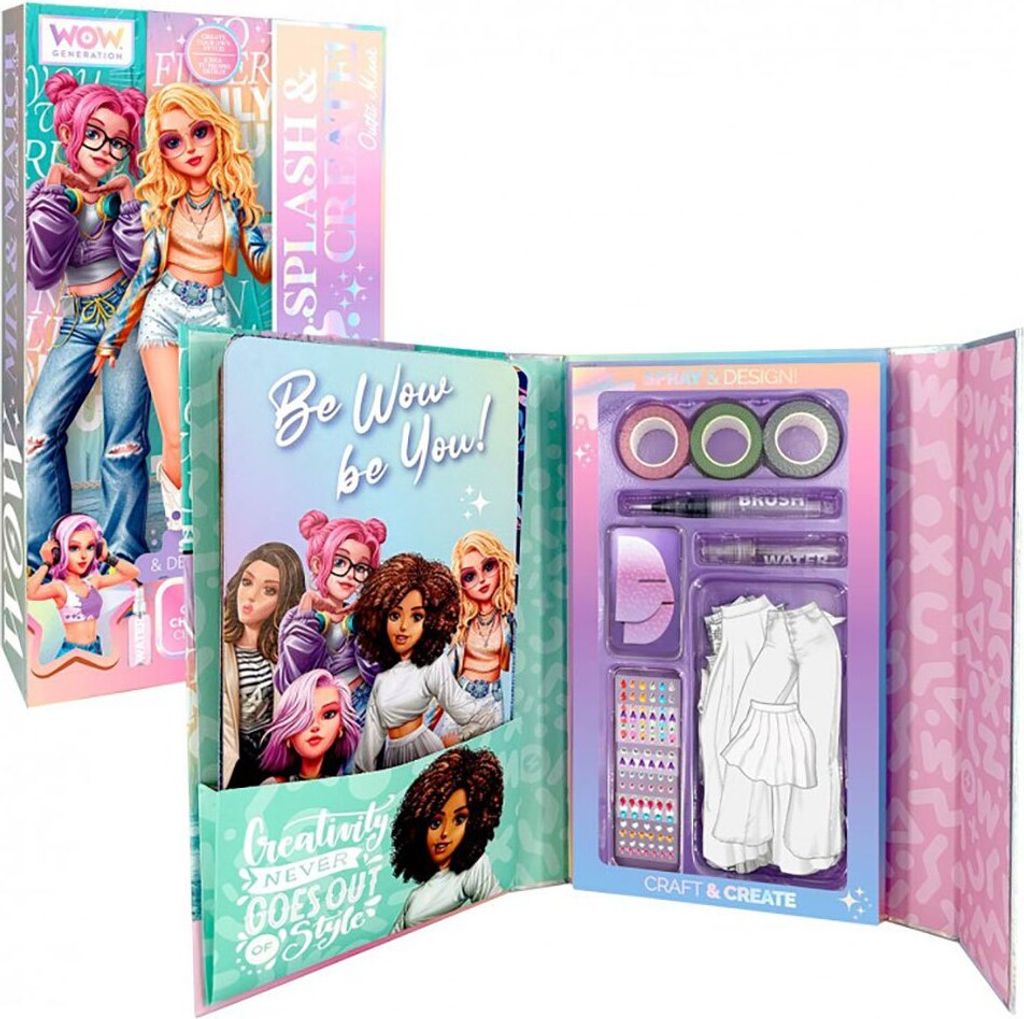 Kids Euroswan Sada návrhárky Fashion Splash & Create - WOW Obrázok produktu 