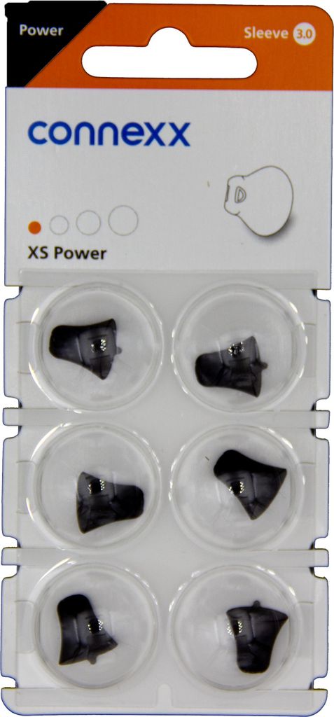 connexx Sleeve 3.0 Power XS Domes 6er Blister Orange Produktbild 