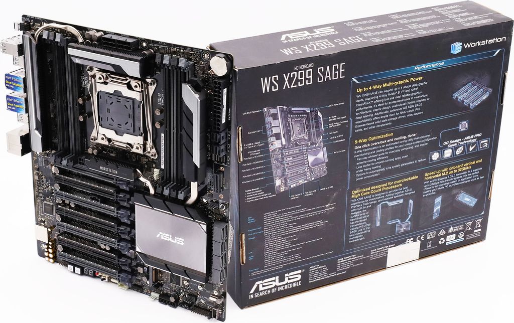 ASUS WS X299 SAGE SkylakeX Skaylake-X 2066