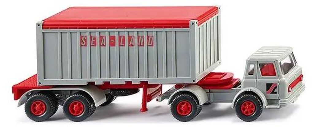 Wiking WIKING Containersattelzug 20' (Int. Harvester) ''Sealand''