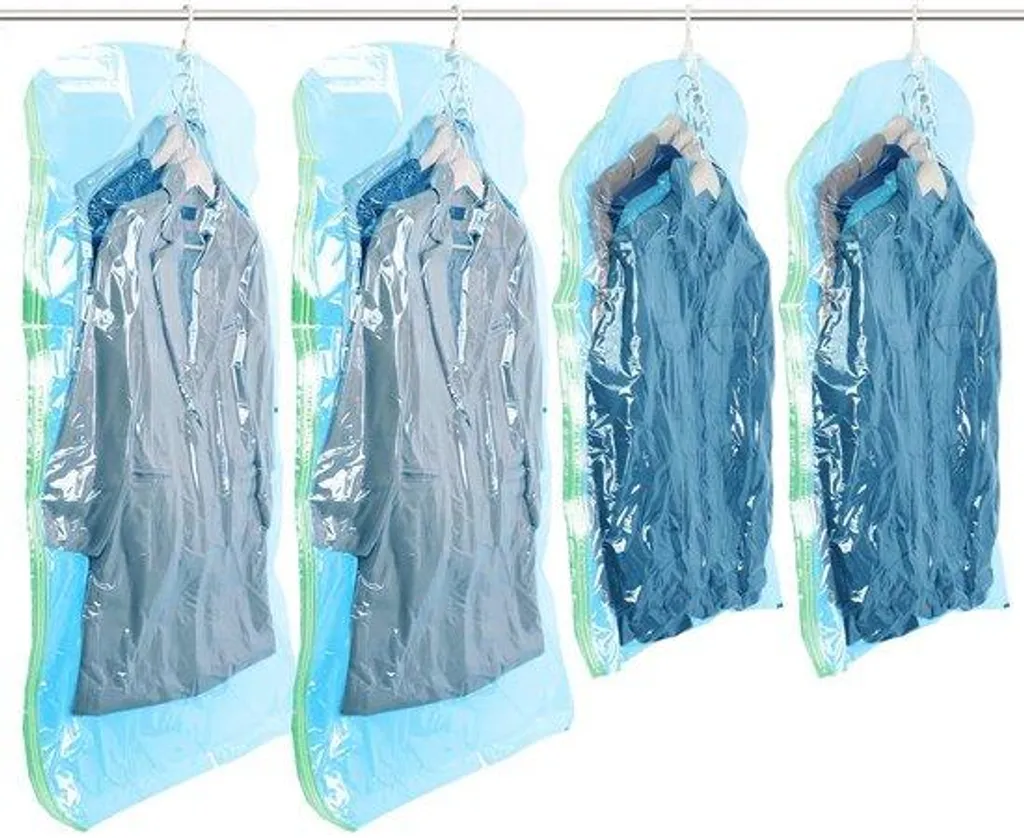 Sac sous vide 100x80 cm robuste et réutilisable pour un gain de place