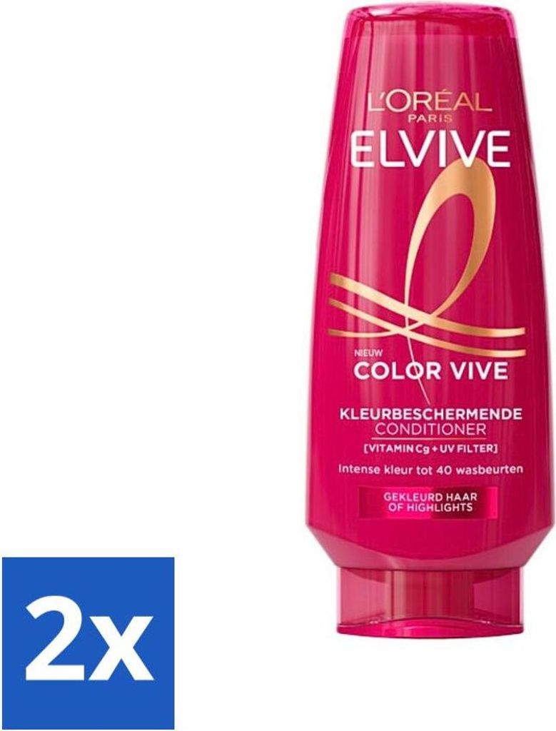 L'Oréal Elvive Color Vive Conditioner 200 ml - Vorteilspack - 2 Stücke