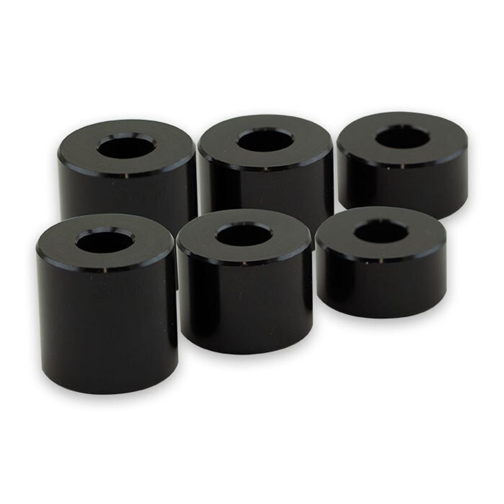 Abstandshalter-Set Alu-schwarz 6-tlg. Image du produit 