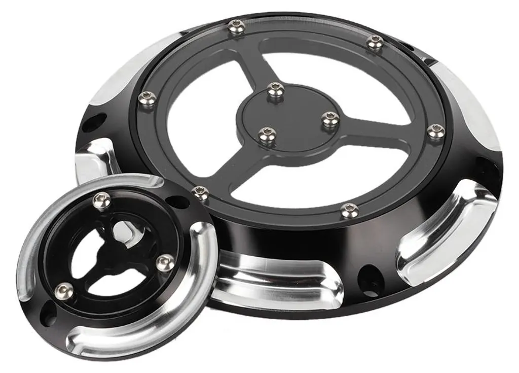 Lot de carters de distribution moto en aluminium pour modèles 883 et 1200