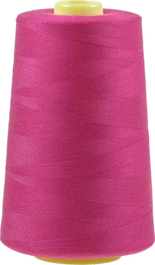 4572m Qualitäts Overlock-Garn Overlock-Nähgarn Farben 541 bis 580, Farbe:A560 magenta