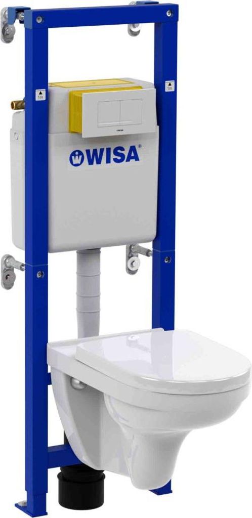 Wisa Vorwandelement Komplett-Set mit V&B Wand-WC