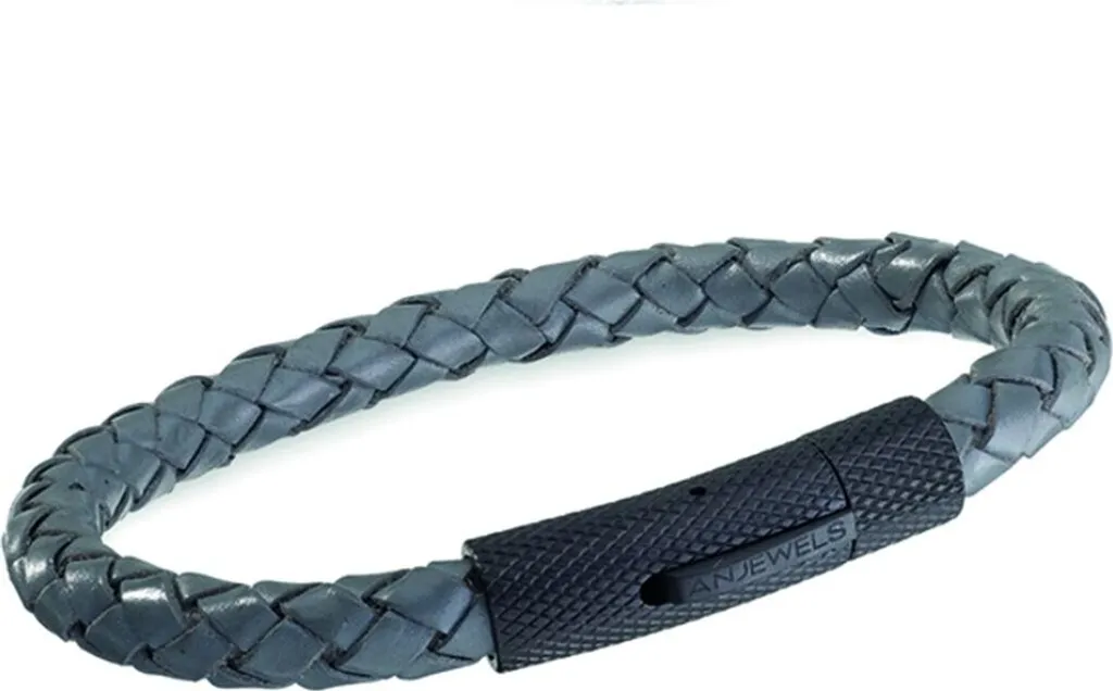 AN Jewels AA.P167KLG.M: Bracciale Essenziale per l'Uomo Contemporaneo
