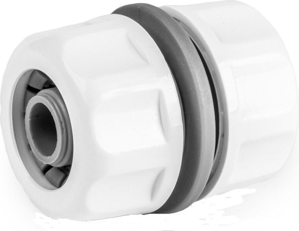 Bradas Schlauchverbinder WHITE LINE 1/2" weiß Produktbild 
