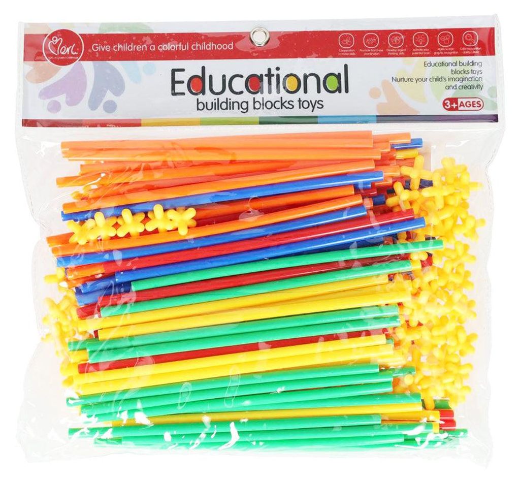 Pailles de construction, 200 pcs. Image du produit 