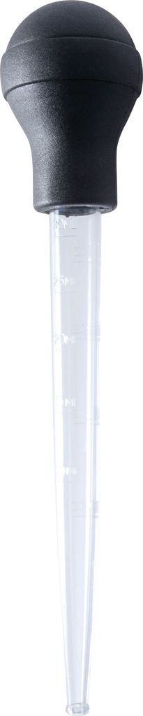 EDUPLAY 120695 Mega-Pipette, 29 x Ø 5,8 cm, schwarz/klar Produktbild 