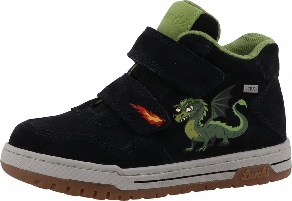 Lurchi Balduin Blinker Klettschuh Blau Produktbild 