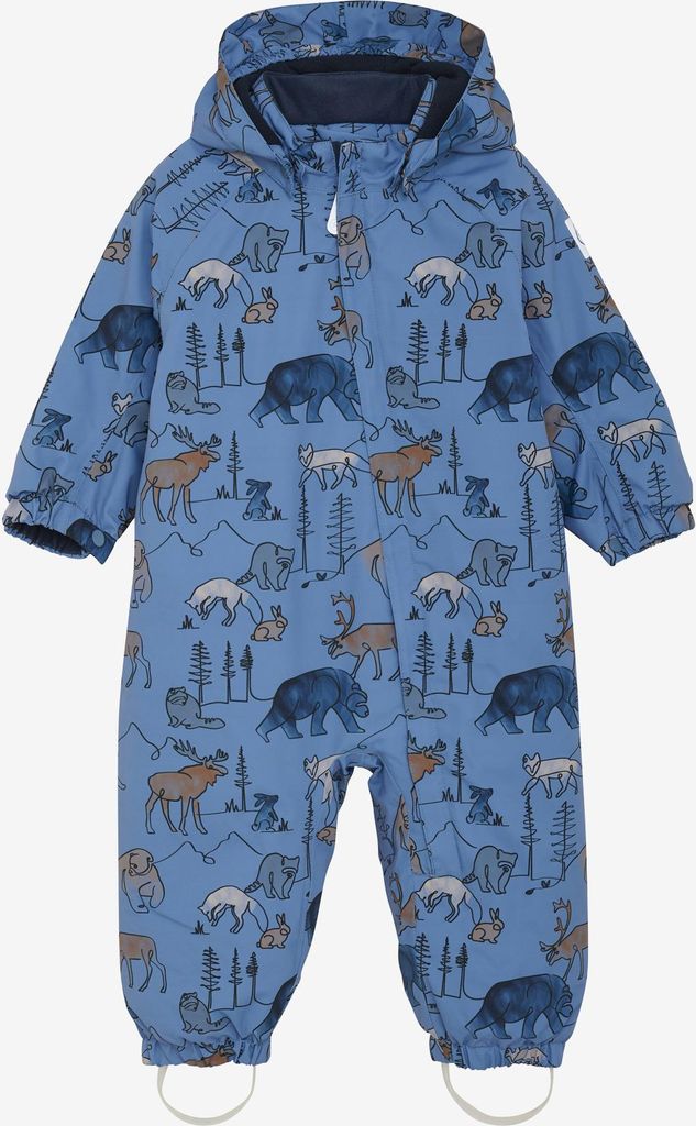 COLORKIDS Baby Coverall - AOP 7450_Coronet Blue 92