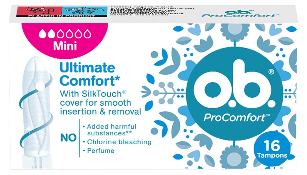 O.B. ProComfort Mini tampony, 16 sztuk Zdjęcie produktu 