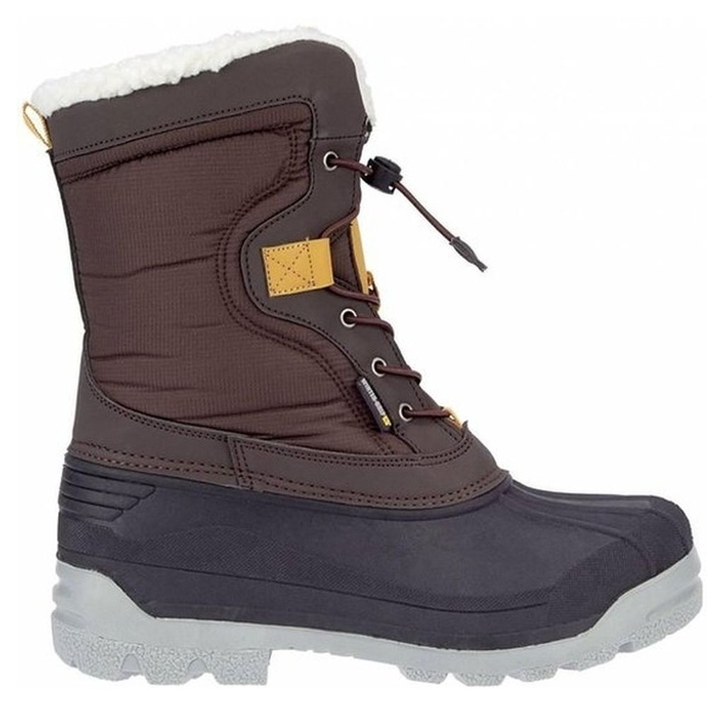 Schneestiefel mit Wintergriff Sr - Canadian Explorer II - Braun/Anthrazit/Ockergelb - 41