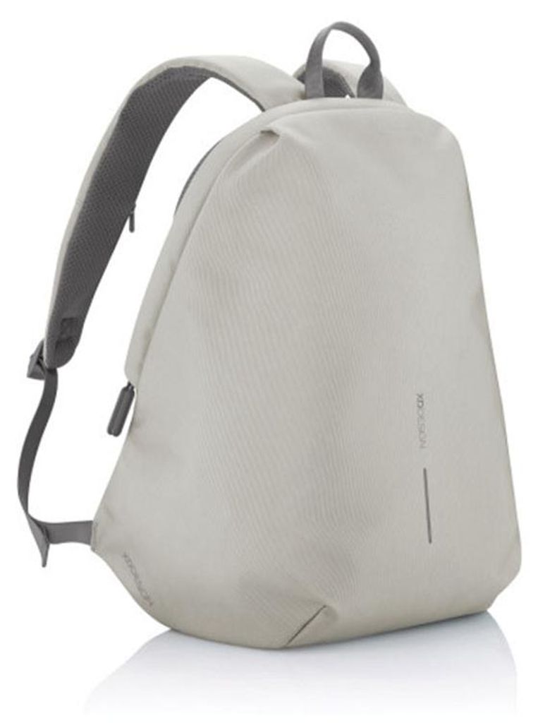 Mochila XD DESIGN BOBBY, color gris claro, modelo Imagen del producto 