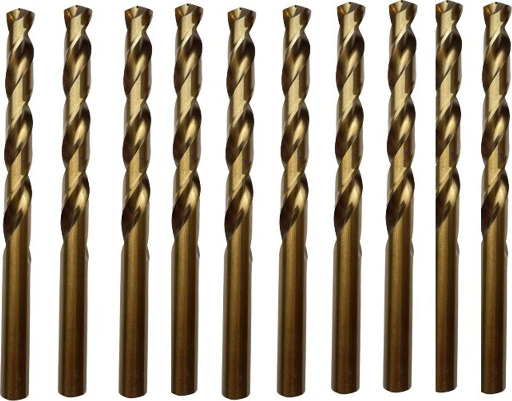 Makita Bohrer HSS-CO 4.0x75mm10 Stück P-61531-10 Metallbohrer Cobalt