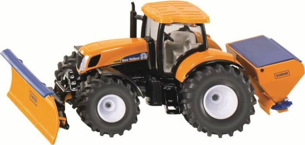 Siku Traktor mit Räumschild und Salzstreuer; 2940 Produktbild