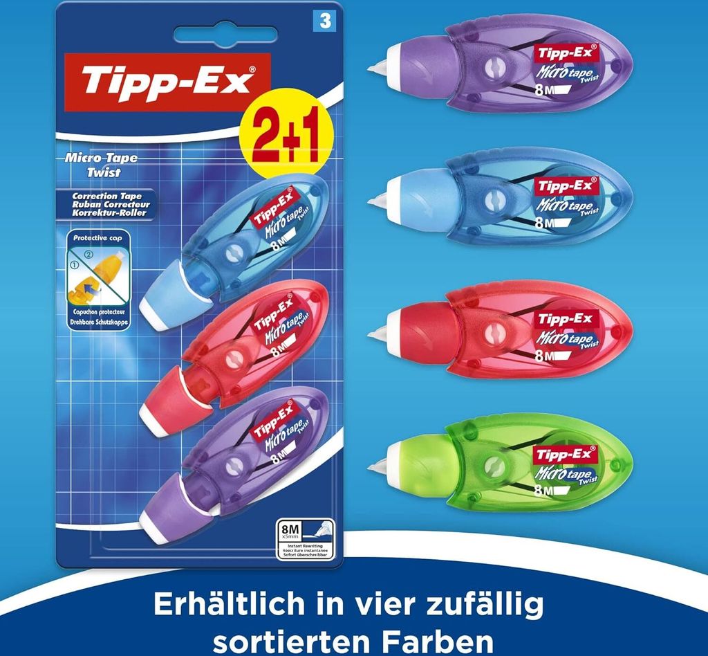 Tipp-Ex 8794381 Rullo correttore Tipp-Ex "Micro Tape Immagine del prodotto 