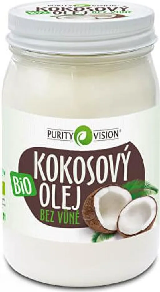 Huile de coco pressée à froid sans parfum 120ml bio Purity Vision