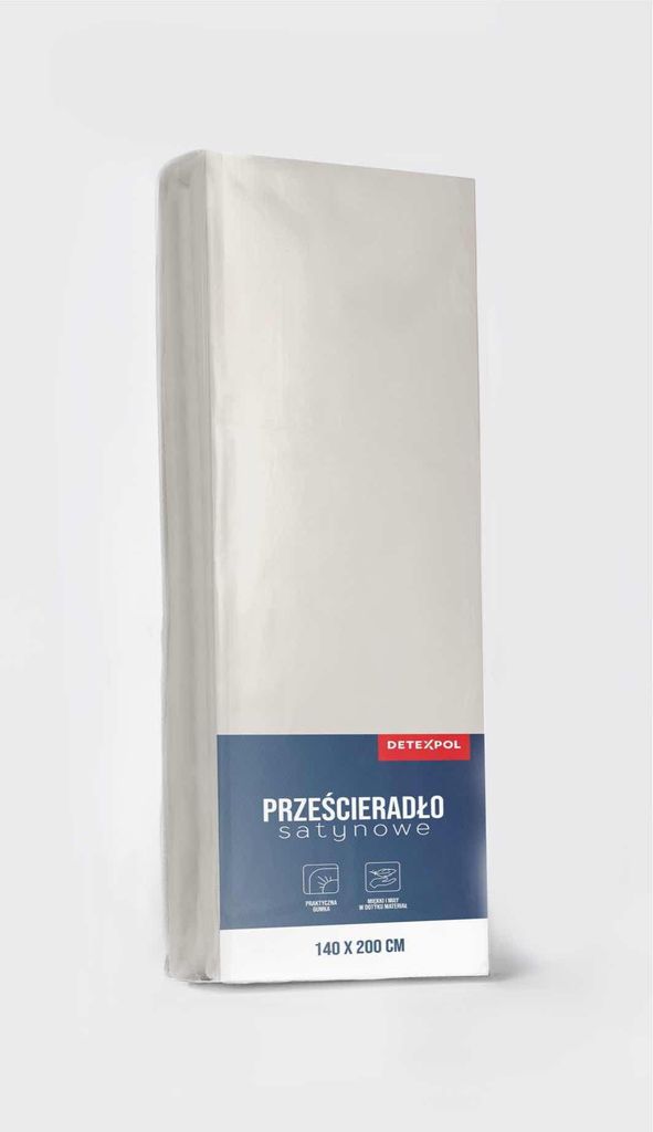 Satin Spannbettlaken 90x200 Mikrofaser Beige