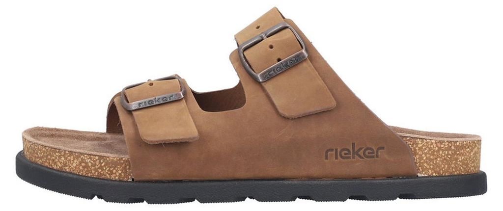 Rieker  Herrenschuhe Pantoletten Braun Freizeit Productafbeelding 