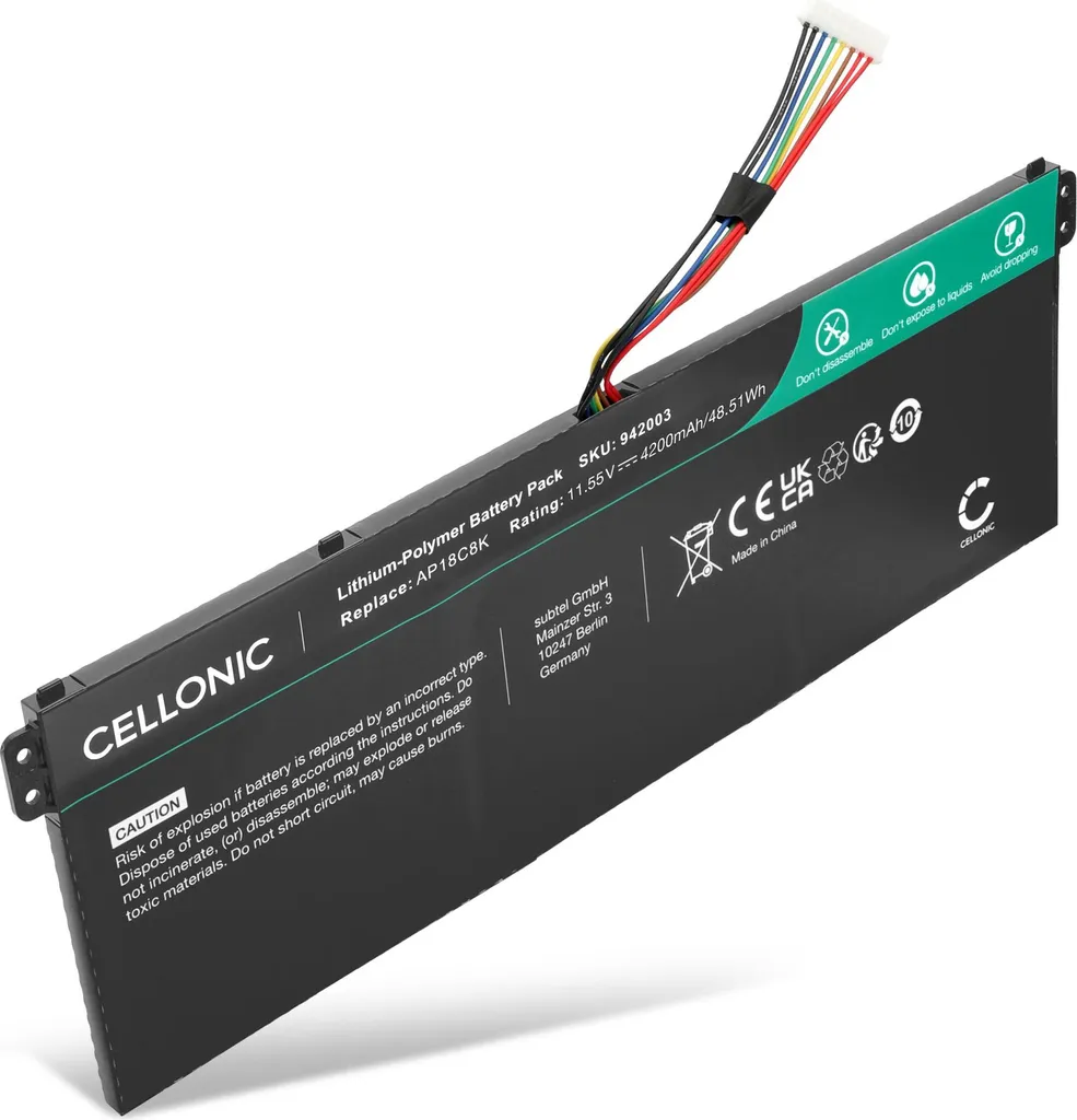 Batteria AP18C8K compatibile Acer Aspire 5 / Swift 3 | 4200mAh